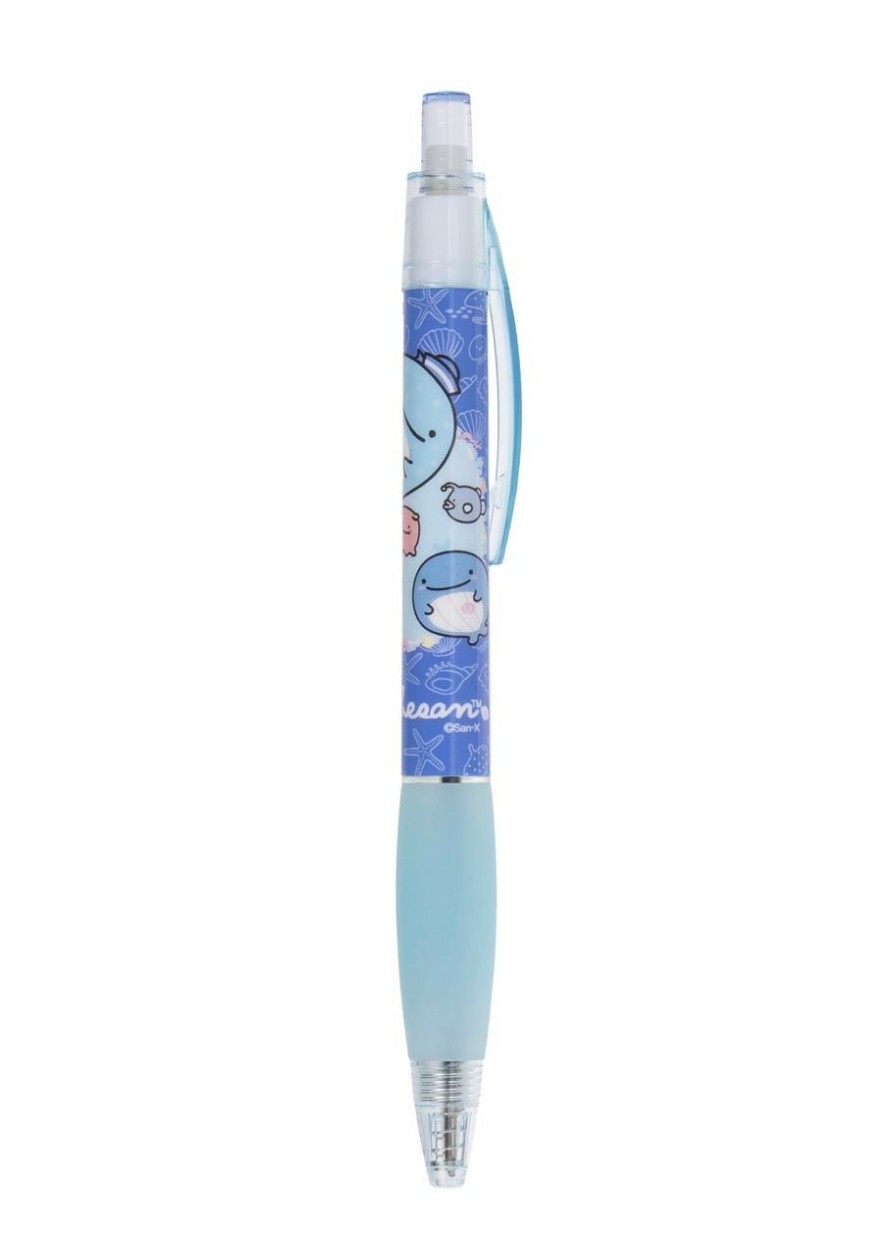 Stationery Jinbesan  | Jinbesan Blue Characters Click Ball Point Pen