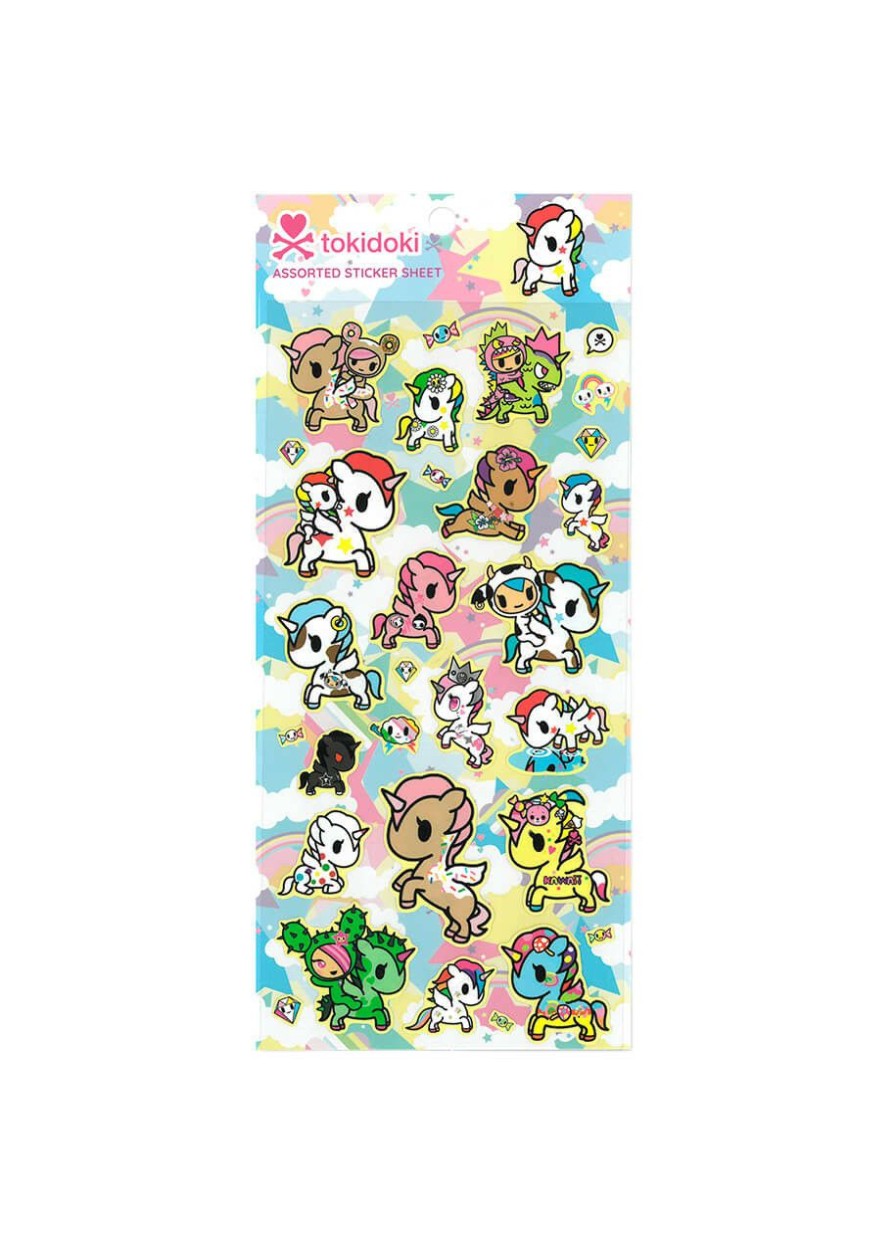 Stationery tokidoki  | Tokidoki Unicorno Assorted Sticker Sheet